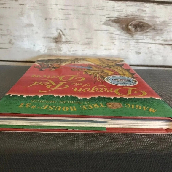 Dragon of the Red Dawn (Magic Tree House #37) by Mary Pope Osborne Hardcover - Picture 5 of 6